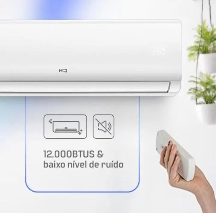ar condicionado split 12000 BTUs  - Foto 5