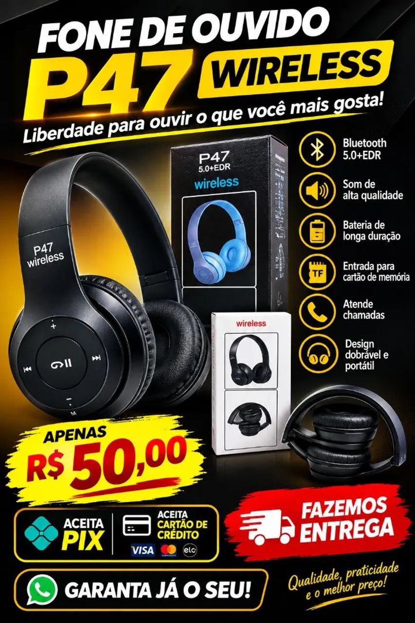 Fones de ouvido 