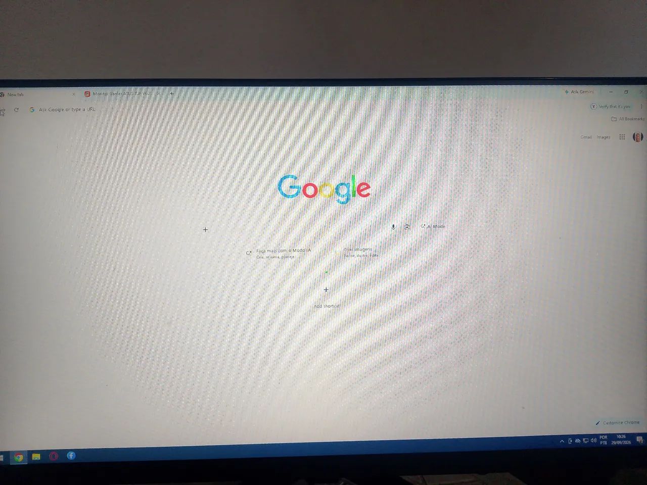Monitor ASUS TUF 200hz 0.3ms