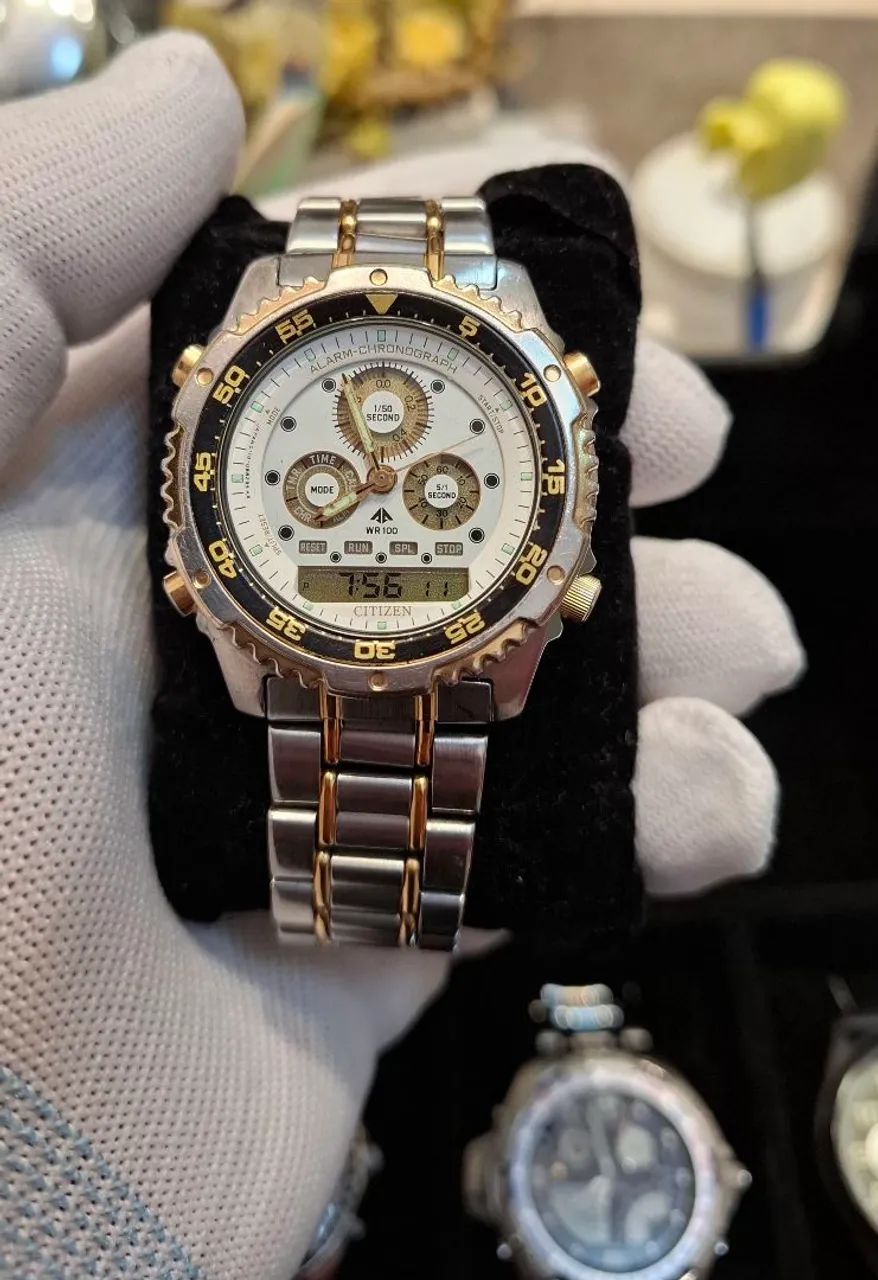 Citizen Promaster "Combo" C110 Série Ouro 