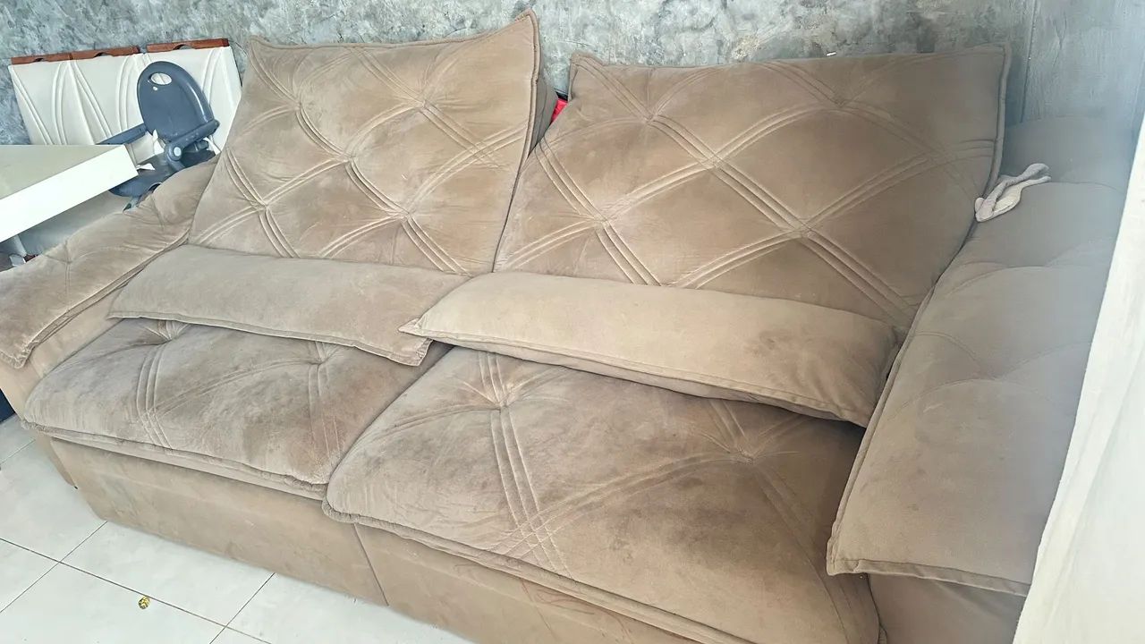 Sofá retrátil e reclinável. - Foto 3