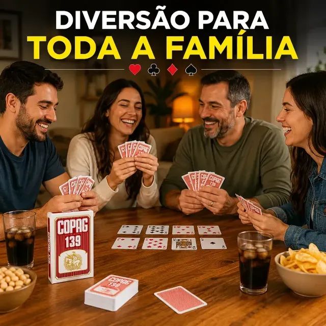 Baralho Copag 139 Poker Truco Buraco Canastra - Foto 2