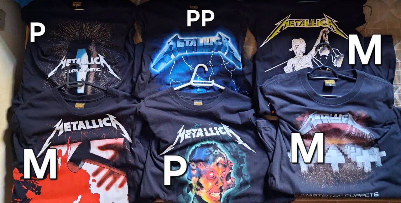 Camisas de rock e metal 1 - Foto 3