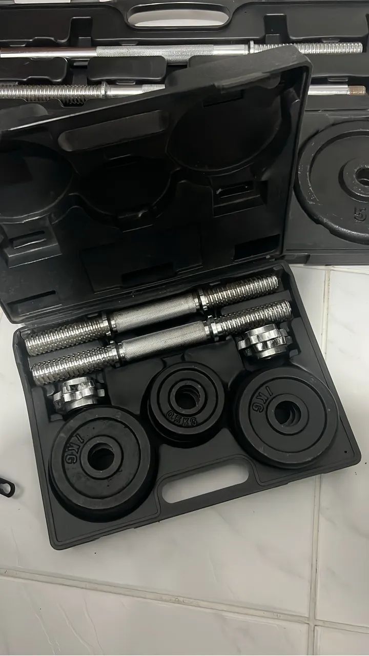 Kit de halteres academia