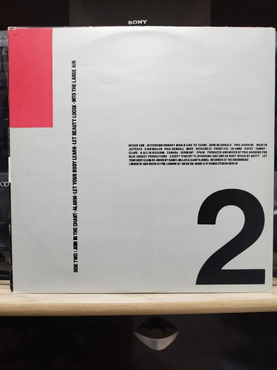 LP Nitzer Ebb ´- That Total Age (Excelente) - Foto 3