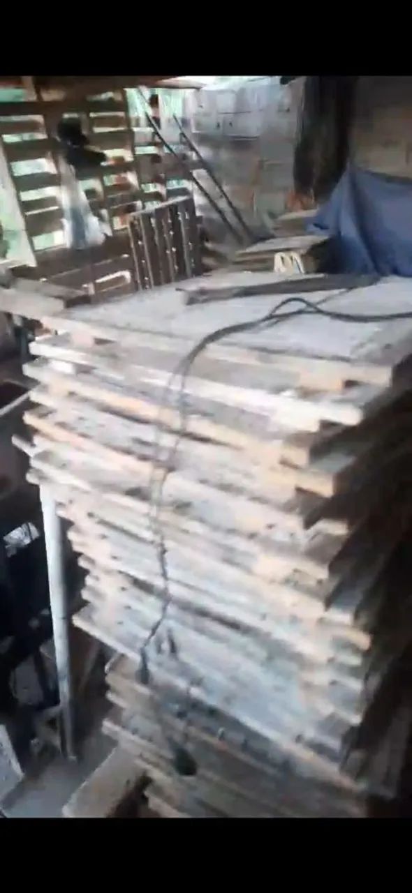 Máquina de fazer blocos de concreto, incluso betoneira, placas - Foto 5