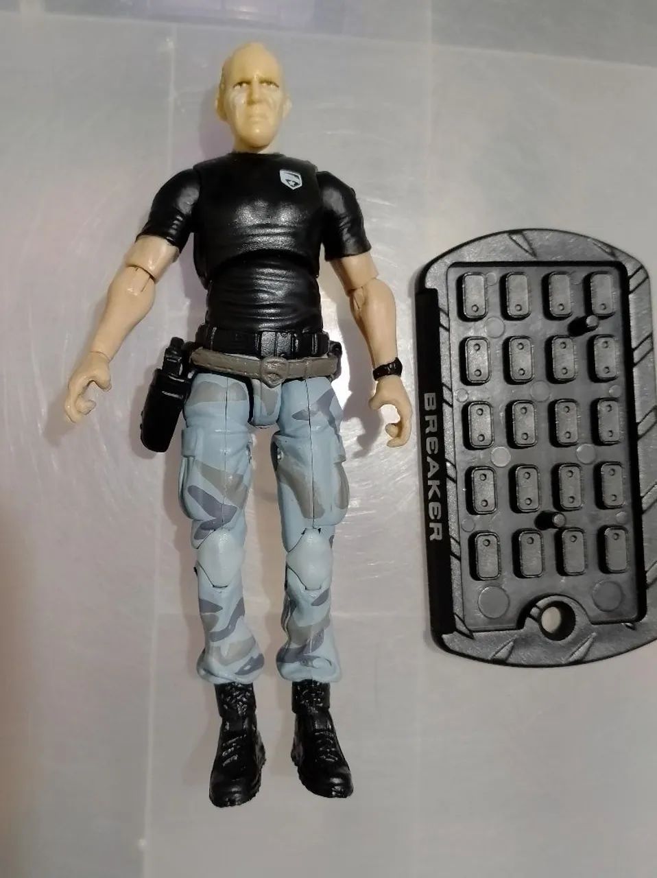 GI Joe Boneco Custom Tamanho 10 (dez) cm.