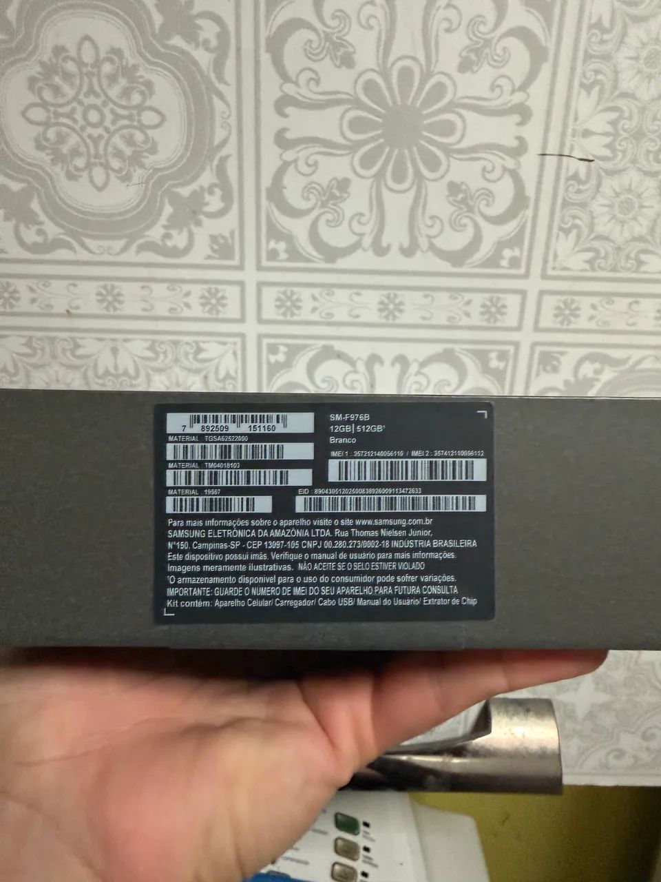 Galaxy Z fold 8 ultra - 512gb Branco - Foto 2