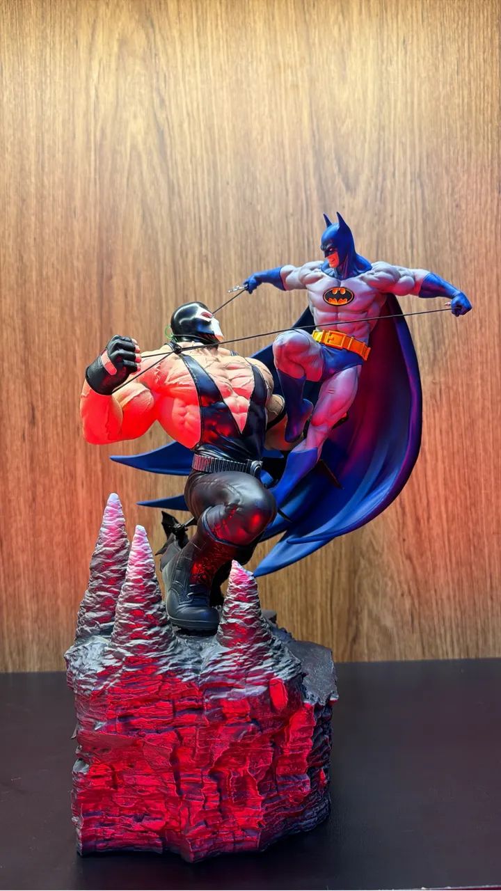 Batman vs Bane Exclusivo numerado Iron Studios 