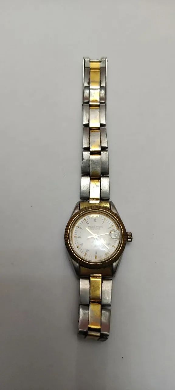 Relógio Technos Riviera Quartz Feminino Original Bicolor