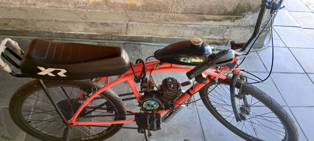 Bicicleta motorizada 80cc - Foto 2