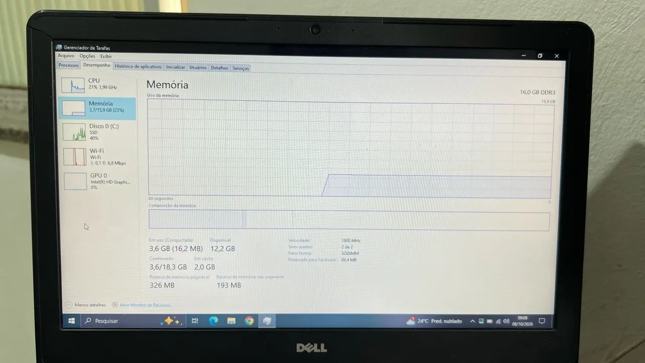 NOTEBOOK DELL INSPIRON i3 16GB RAM 512GB SSD  - Foto 4