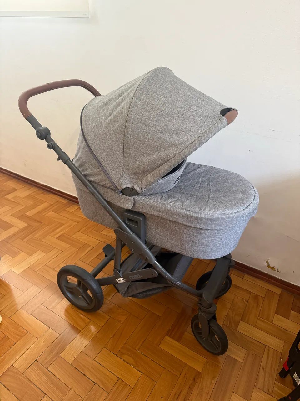 Carrinho de bebê ABC Design Como 4 - Cinza - Foto 3