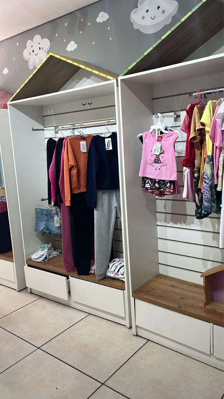 Vendo móveis para loja 