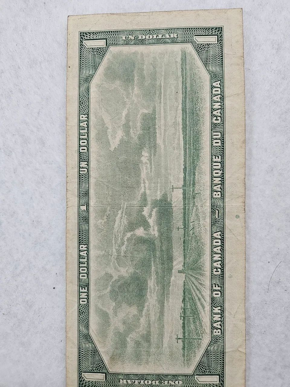 Cedula 1 dólar canadense - Foto 2