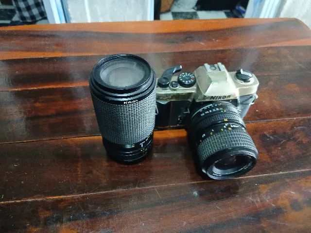 CAMERA FM10 COM LENTES  70-210 E 35-70 NIKON - Foto 2