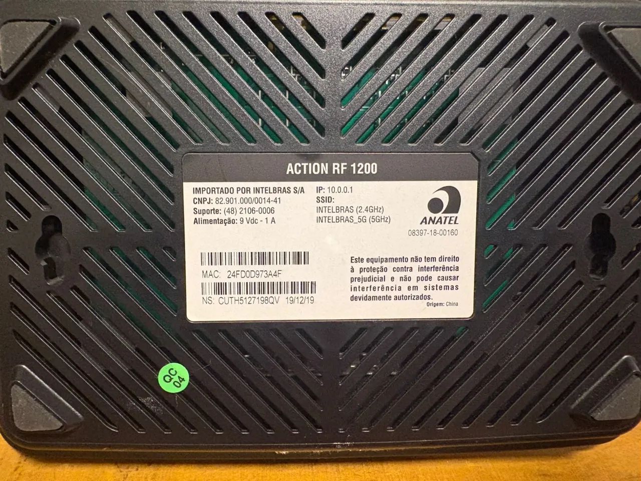 Modem Intelbras Action RF 1200 - Foto 3