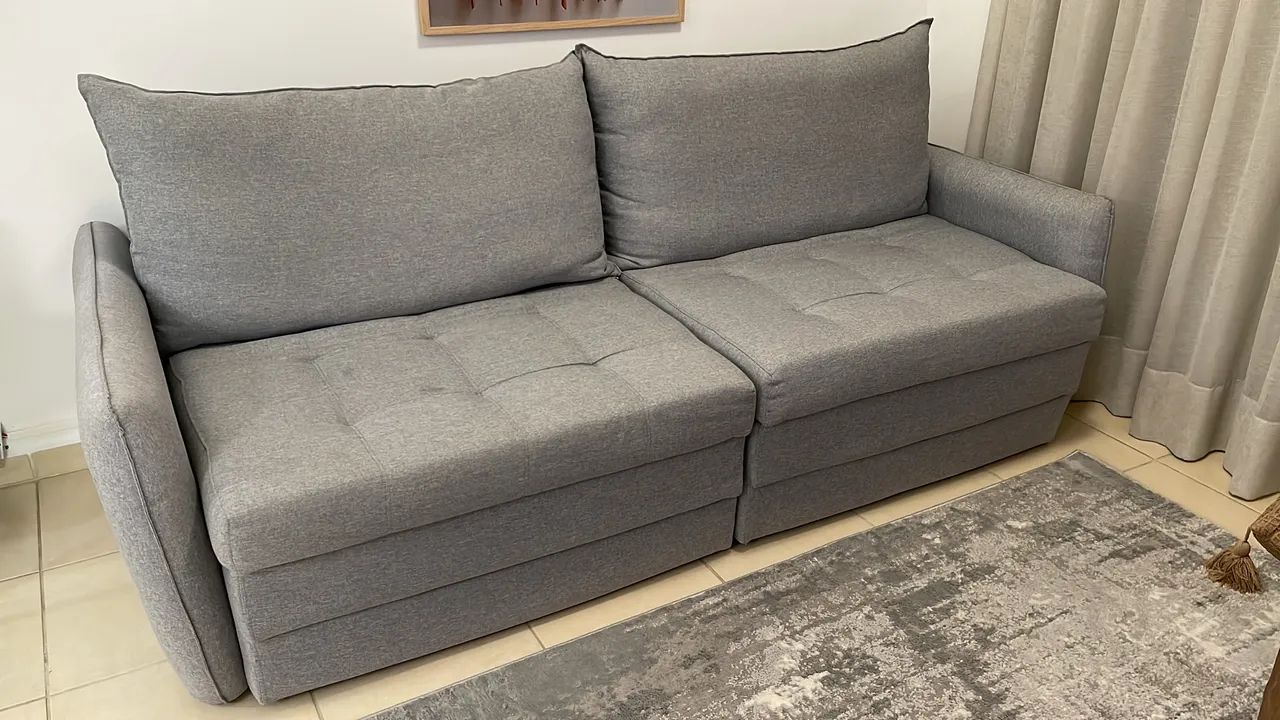 Vendo sofá de linho perfeito  - Foto 5