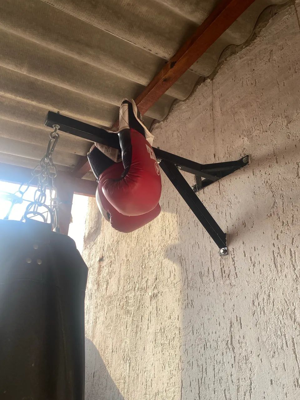 Saco de pancada com suporte  - Foto 3