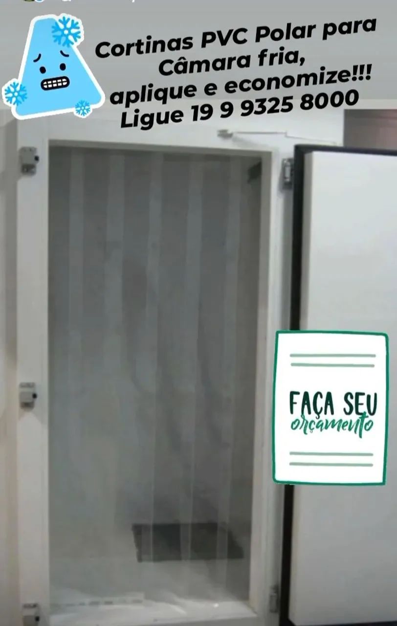 Cortinas em PVC para áreas limpas  - Foto 2
