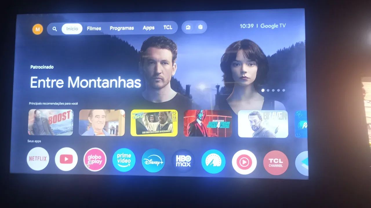 Vendo uma tv 55 polegadas com seguro até 2027 - Foto 2