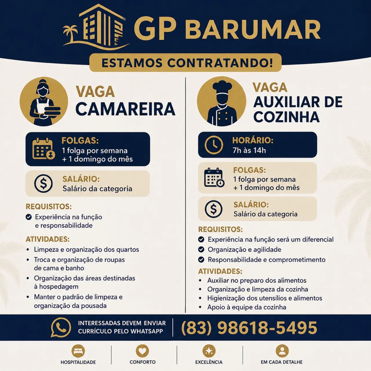Vagas de emprego 