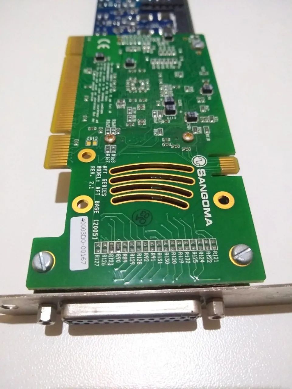 Placa Telefonia Sangoma AFT PCI Express 4 FXO Para Asterisk FreePBX - Foto 3