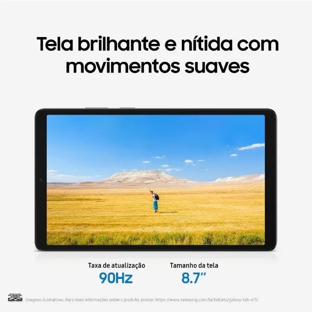 Tablet Samsung Galaxy TAB A11 128 GB Tela de 8.7 - Foto 4