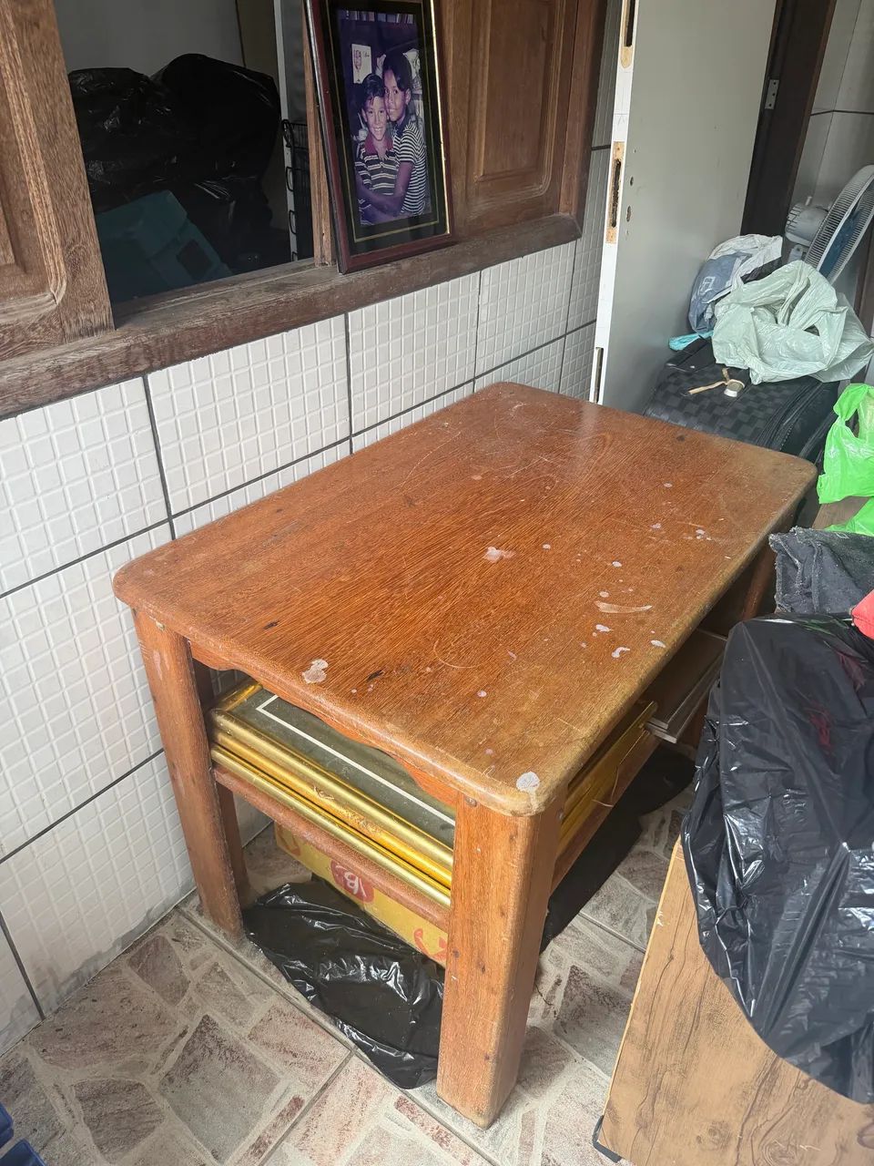 Mesa de madeira maciça!!  - Foto 2