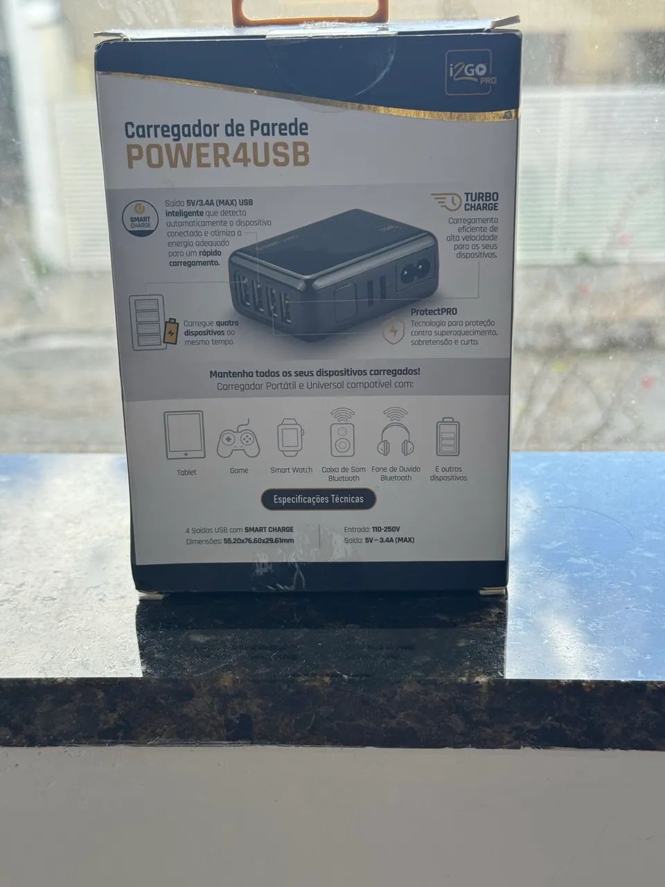 Carregador 4 USB i2go - Foto 3
