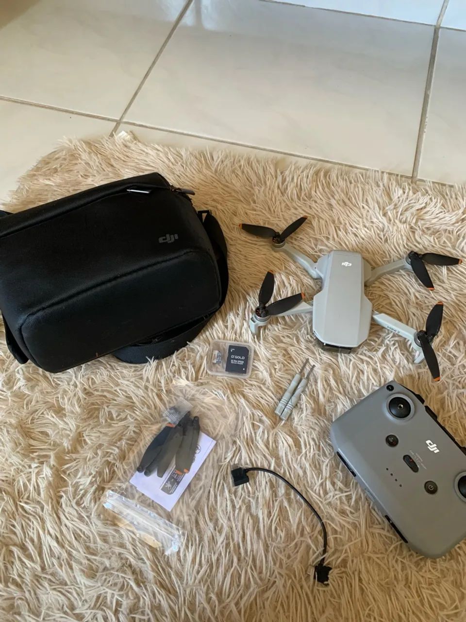 Drone DJI mini 2 (Aceito troca em Mac)