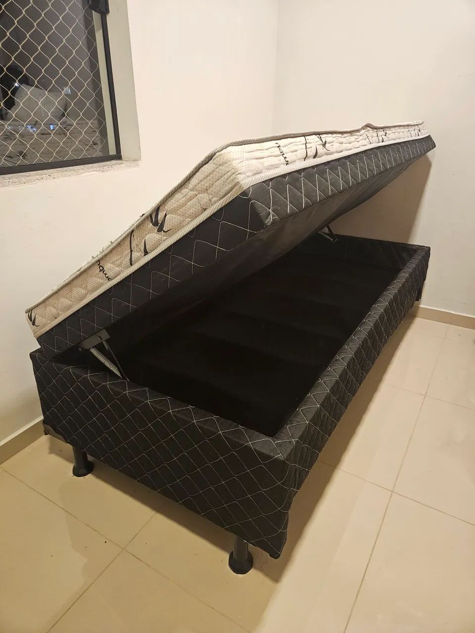 Cama box solteiro com baú e cama auxiliar  - Foto 2