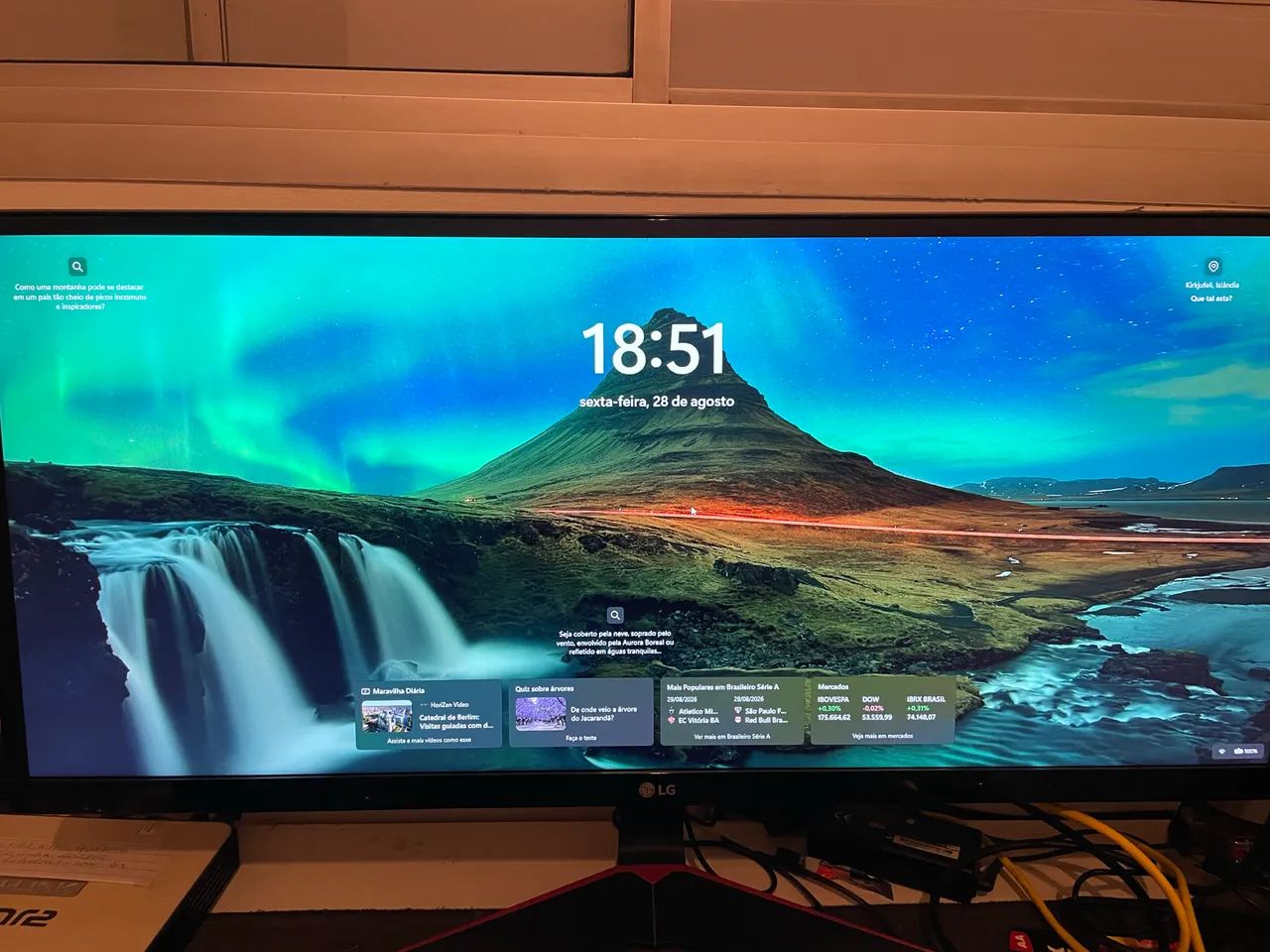 Monitor LG UltraWide 29 polegadas semi novo - Foto 5