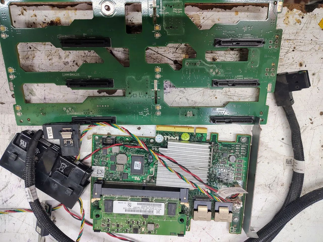 Placa controladora sas servidor Dell poweredge t410 - Foto 3