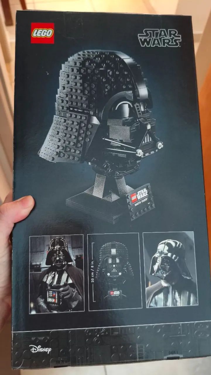 Lego capacete Drath Vader 