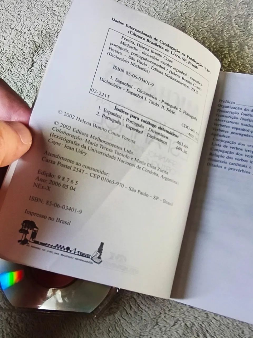 Dicionário Espanhol Escolar Michaelis com mini CD-ROM - Foto 5