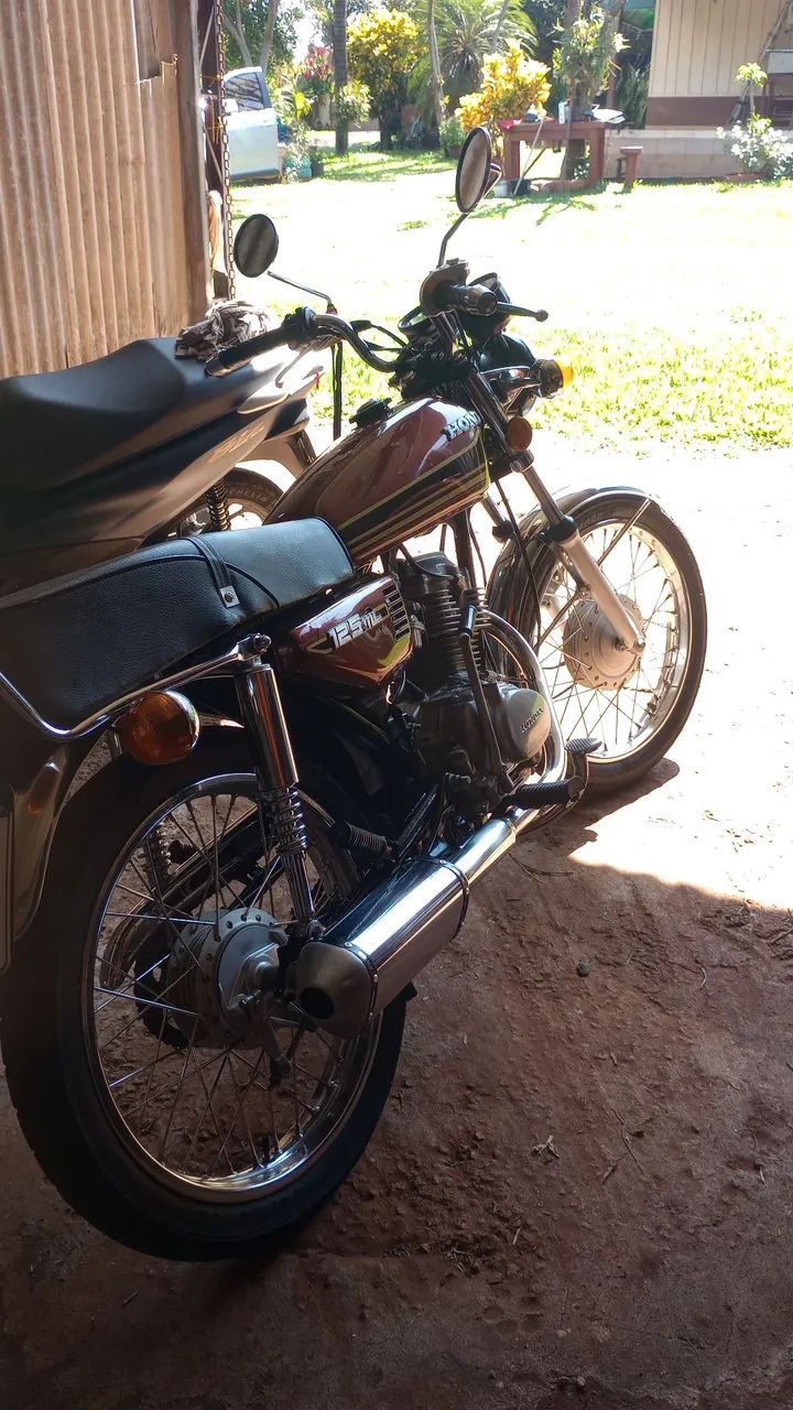 Honda ML 125 ano 1982 restauranda - Foto 4