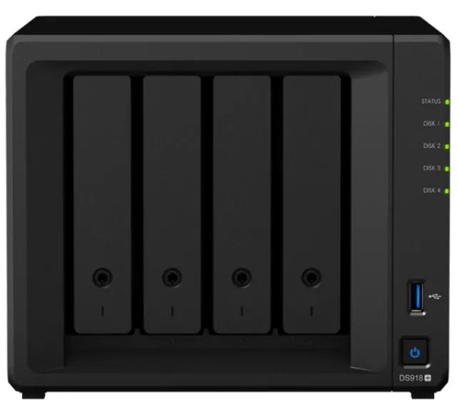 NAS Synology 4 Baias DS918+