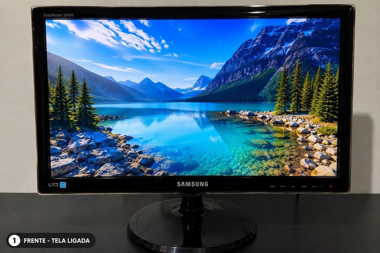 Monitor Samsung 23 Full HD SyncMaster SA550 - HDMI e VGA - Foto 2