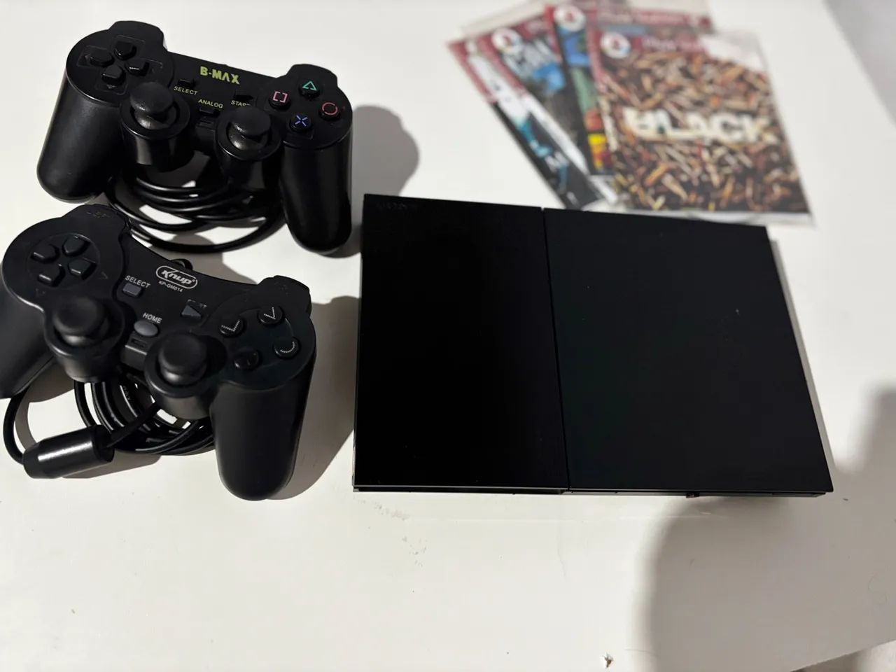 PS2 SLIM DESBLOQUEADO COM JOGOS - Foto 4
