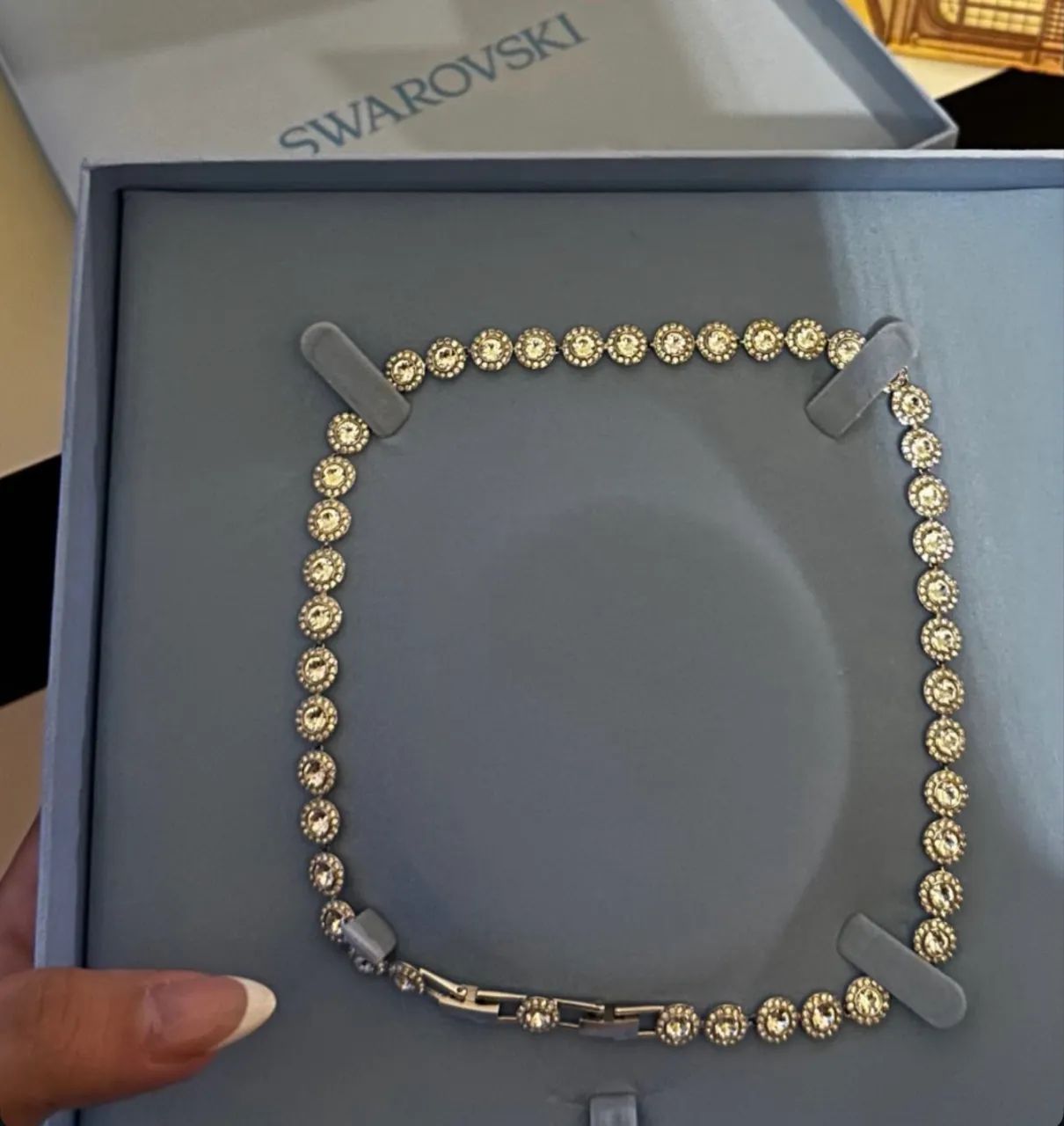 Colar original swarovski