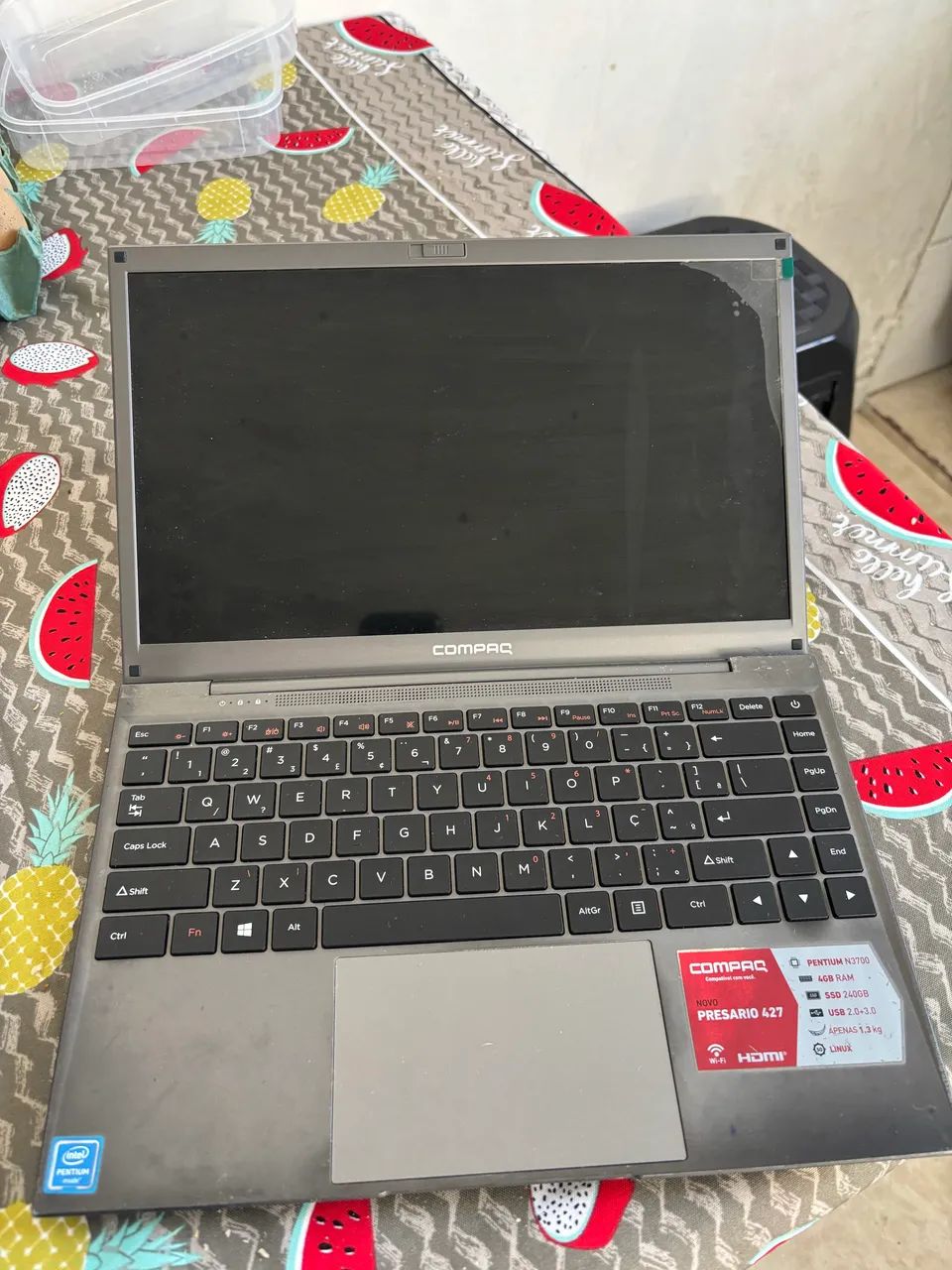 Notebook para peças compac