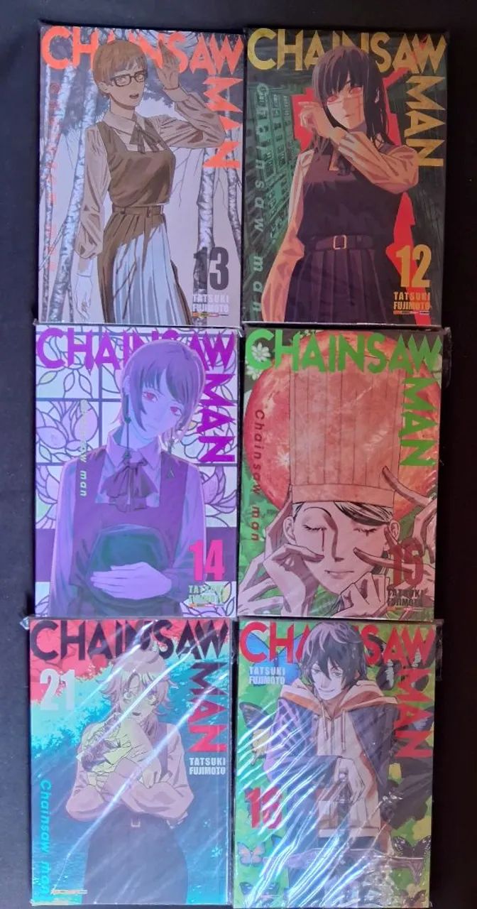 Mangás Chainsaw man Vol 12 ao 16 e 21 - Foto 2