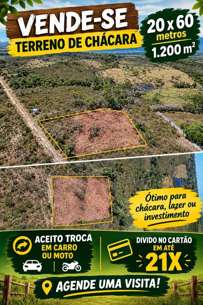 TERRENO DE CHÁCARA 