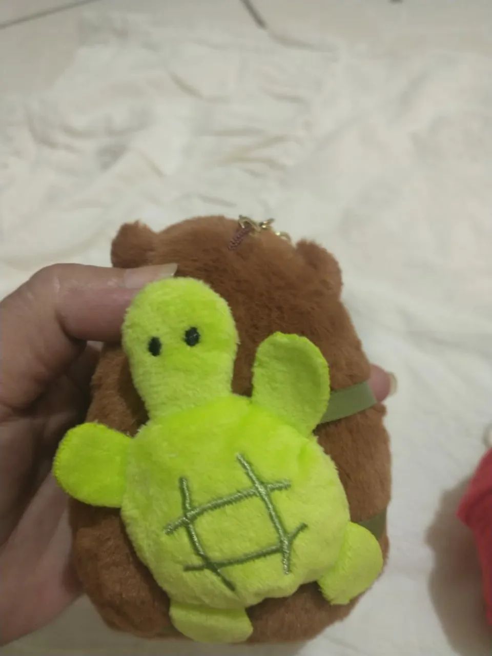 Peludo fofo chaveiro  - Foto 3