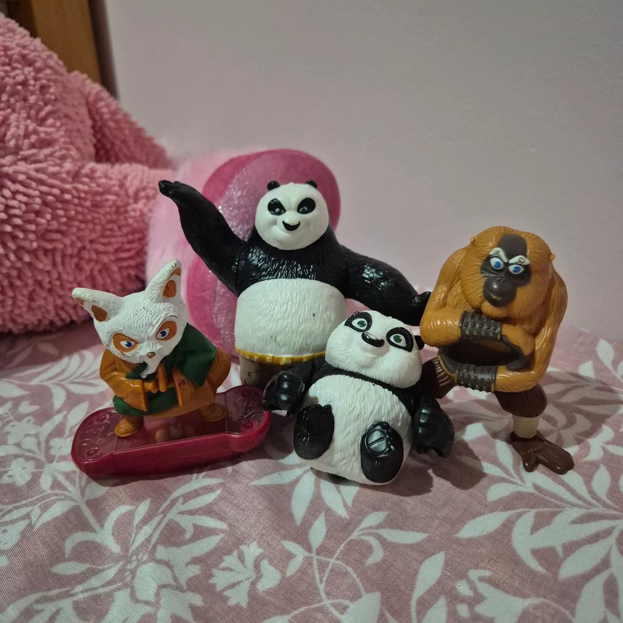Bonecos Kung Fu Panda McDonald's 2011