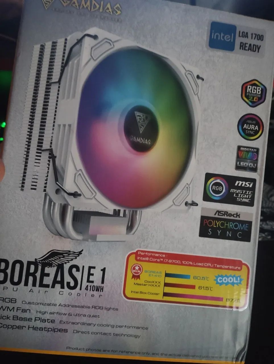 Processador Ryzen 5 3600 + Air cooler branco Gamdias RGB