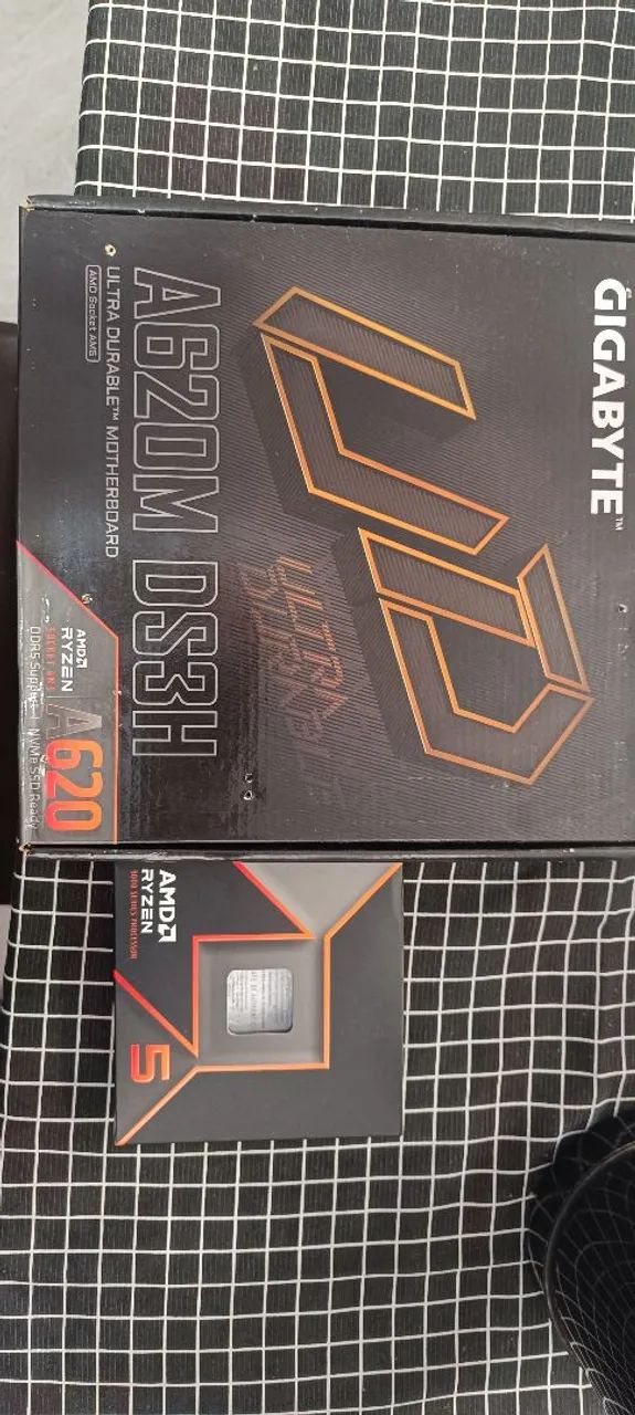 Kit Placa mãe e processador Am5 Ryzen 5 9600x  - Foto 3