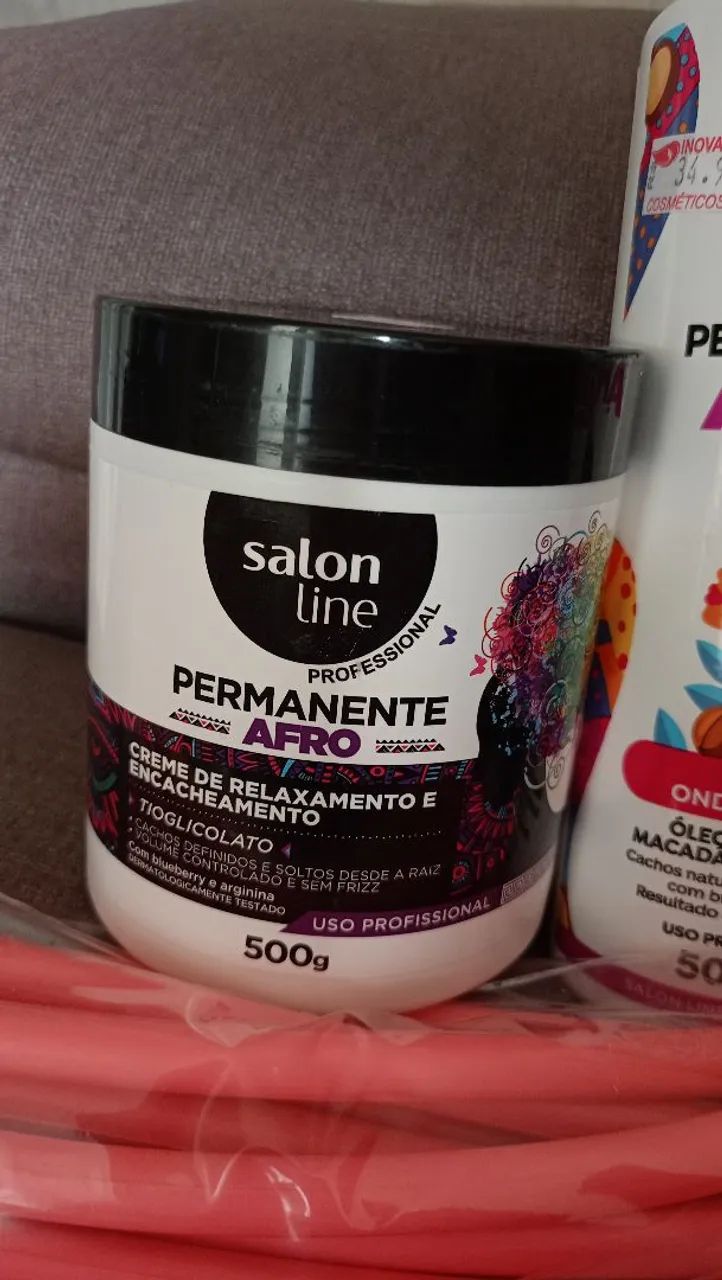 Kit permanente afro da Salon LINE  - Foto 4