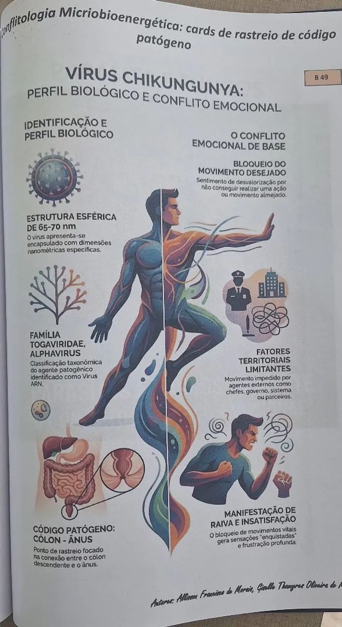 MicroBioenergética:  conflitologia e código  emocional do micróbios.  - Foto 5